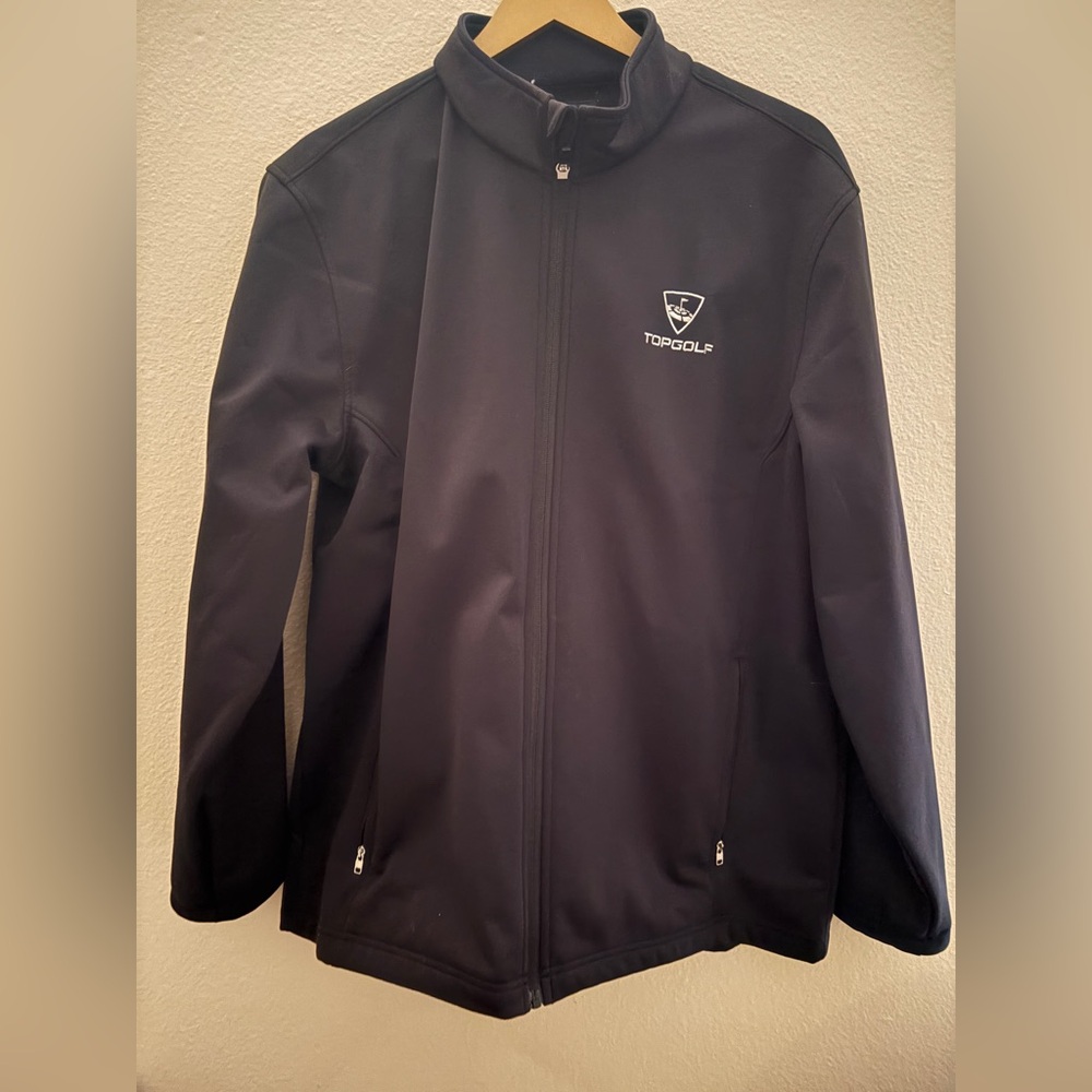 Nike TOPGOLF Black Performance Jacket for Men